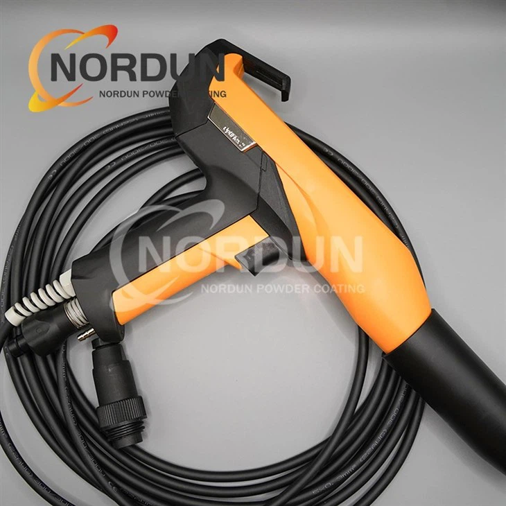 Hot Powder Coating Spray GM03 Gun Compatiable With Original 1008070 Spare Parts