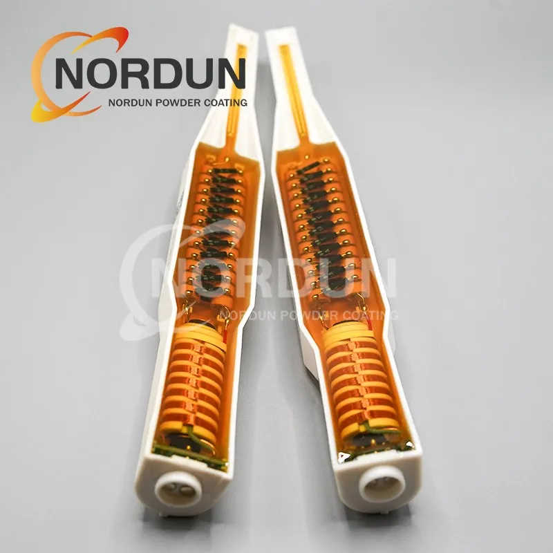 Manual Powder Coating Gun Optiselect GM03 Cascade Complete, Negative Polarity 1007 231