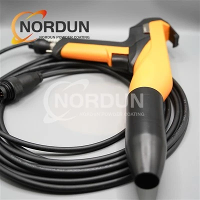 Hot Powder Coating Spray GM03 Gun Compatiable With Original 1008070 Spare Parts